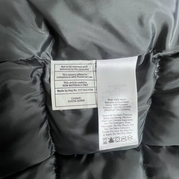 Eddie Bauer Men Goose Down Quilt Puffer Vest Full Zip Army Green Size Medium - Picture 14 of 16